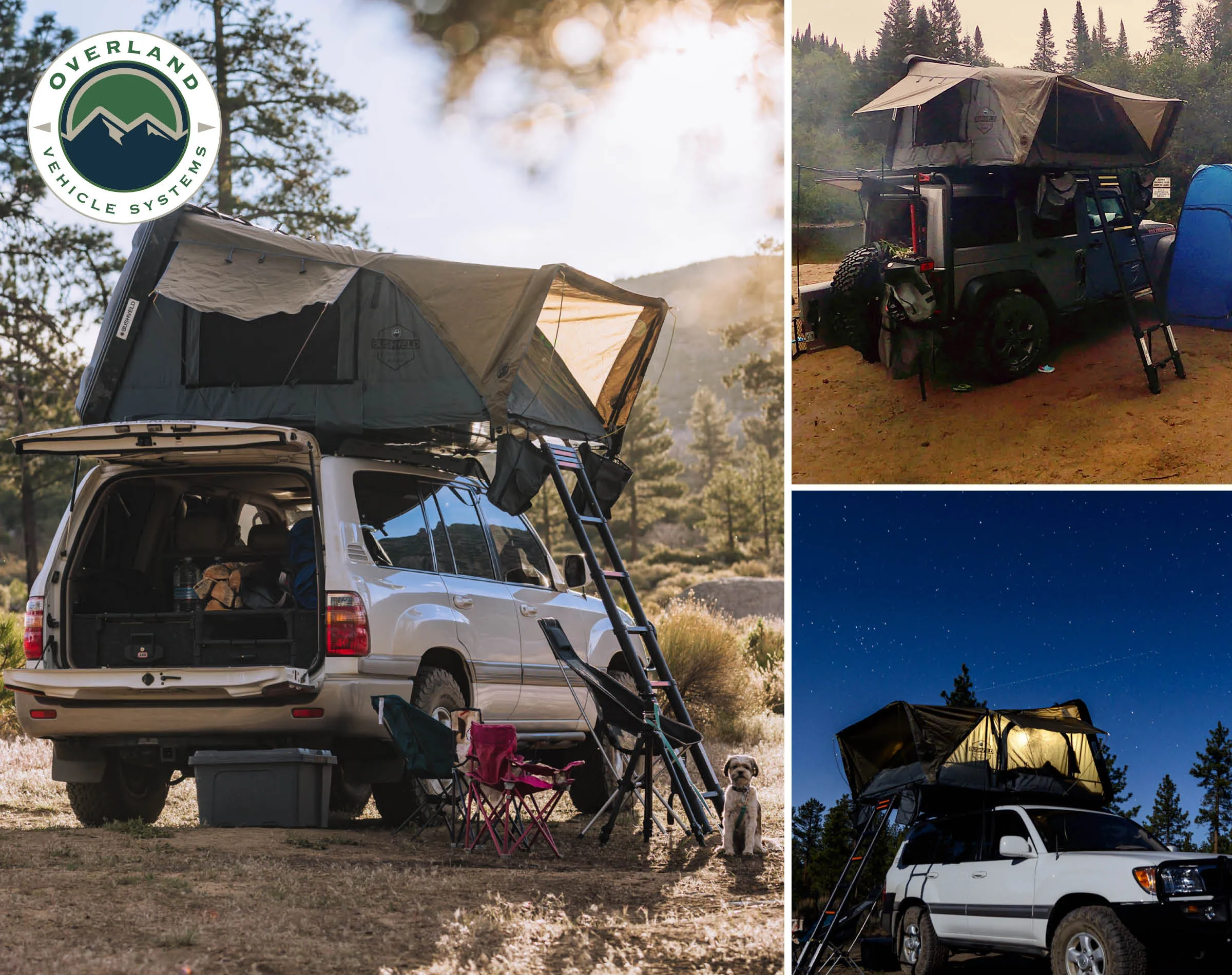 Bushveld | Hard Shell Rooftop Tent | Overland Vehicle Systems