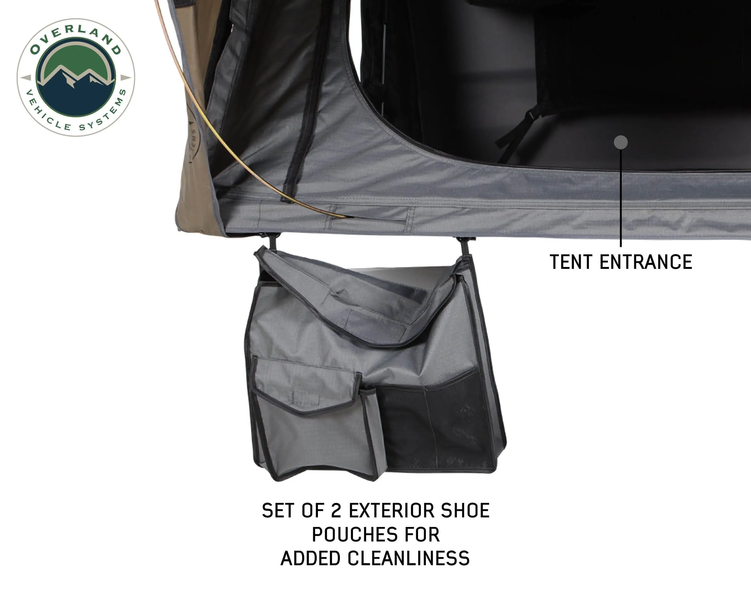 Bushveld | Hard Shell Rooftop Tent | Overland Vehicle Systems