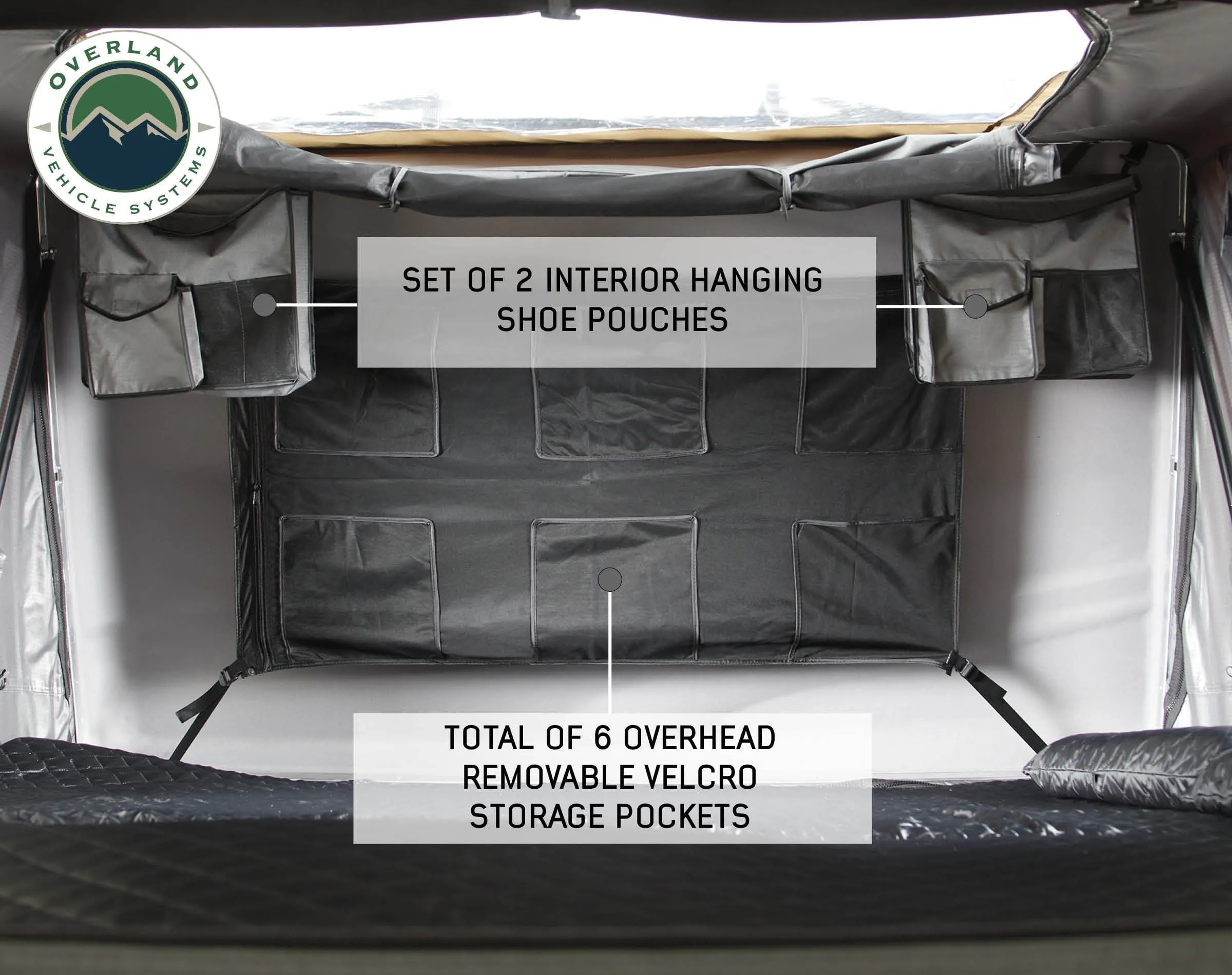 Bushveld | Hard Shell Rooftop Tent | Overland Vehicle Systems