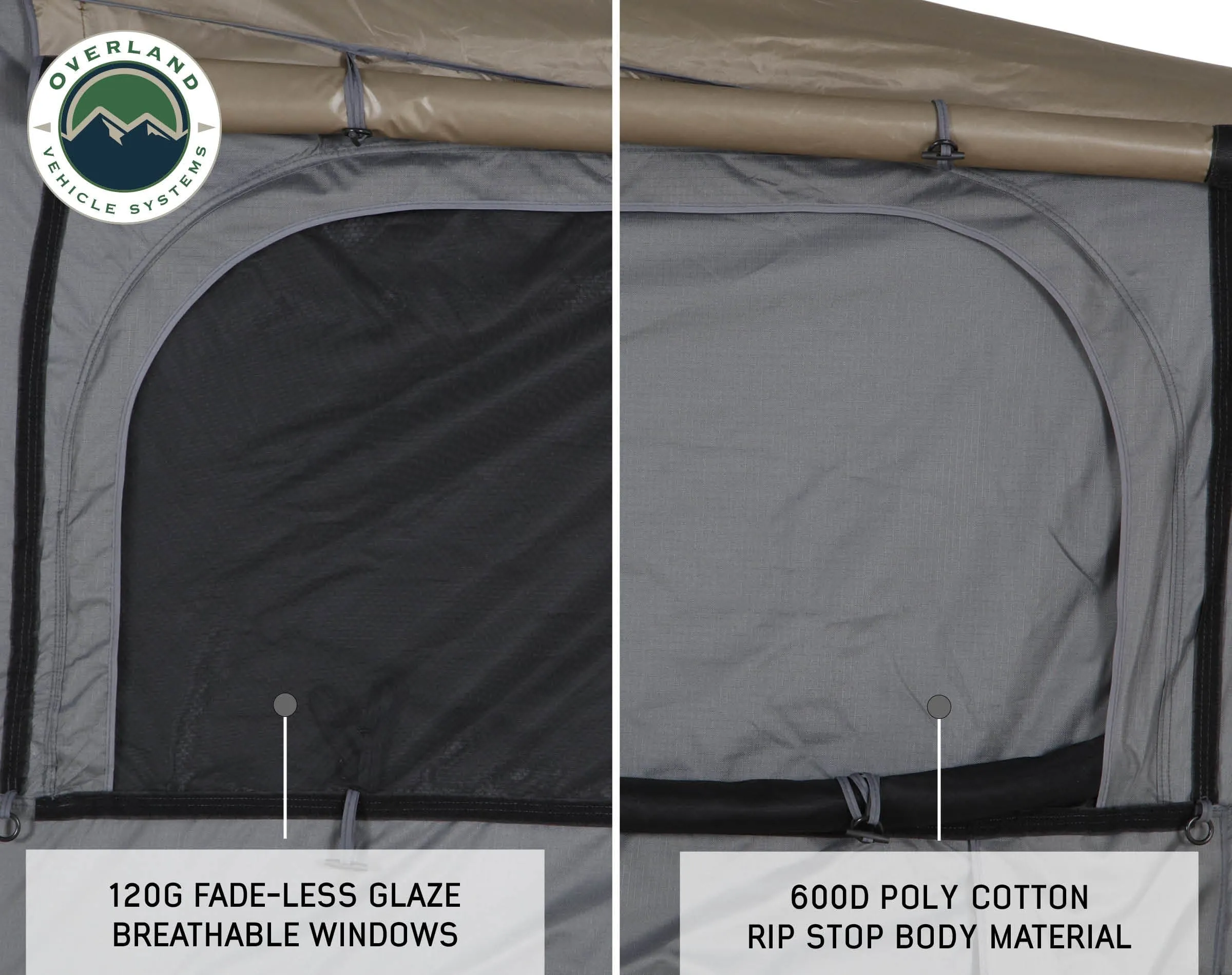 Bushveld | Hard Shell Rooftop Tent | Overland Vehicle Systems