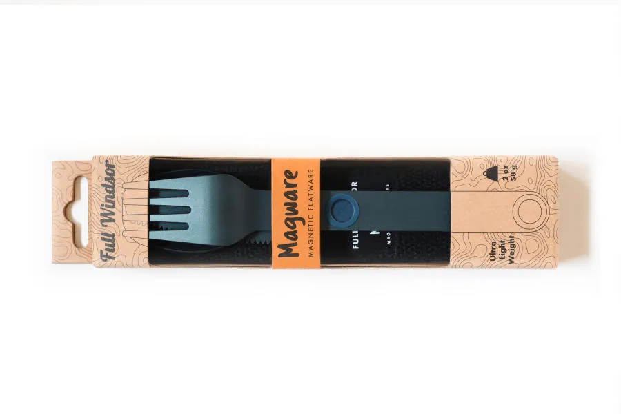 Full Windsor Magware Magnetic Flatware, Single Set - Blue