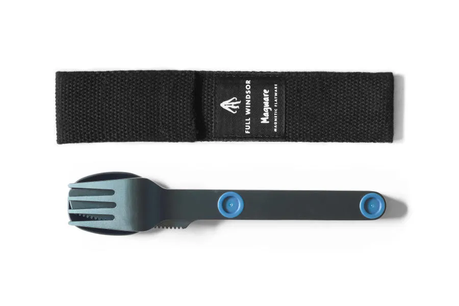 Full Windsor Magware Magnetic Flatware, Single Set - Blue
