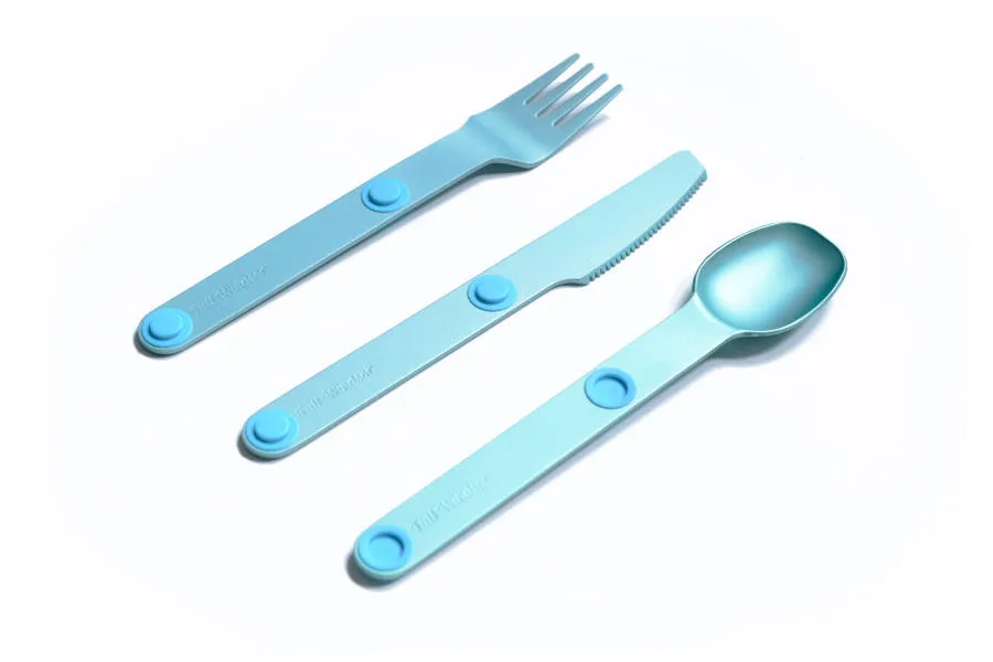 Full Windsor Magware Magnetic Flatware, Single Set - Turquoise