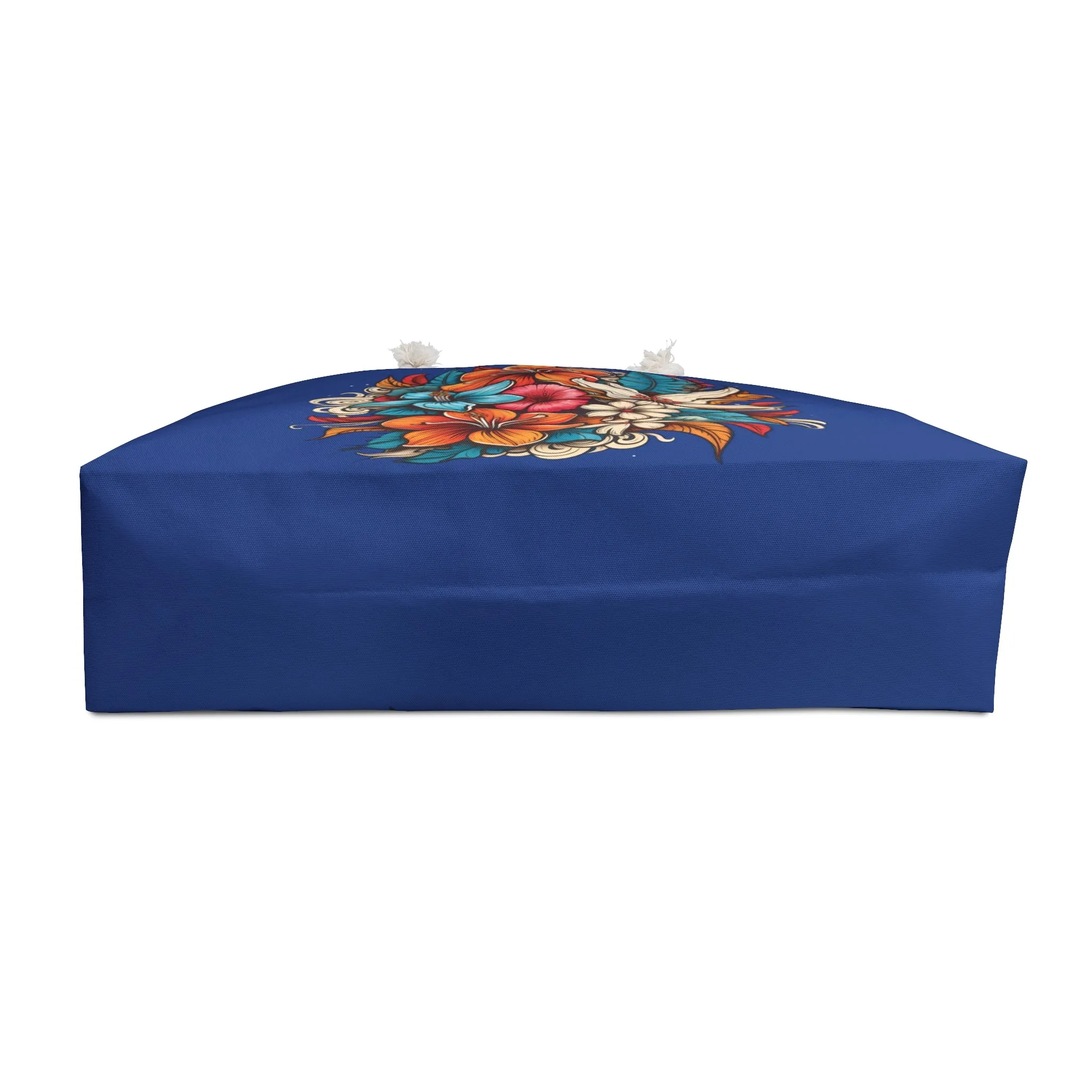 Hawaiian Floral Beach Bag / Weekender Tote Bag