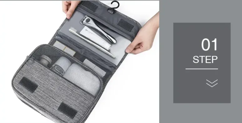 Men's Hanging Toiletry Bag