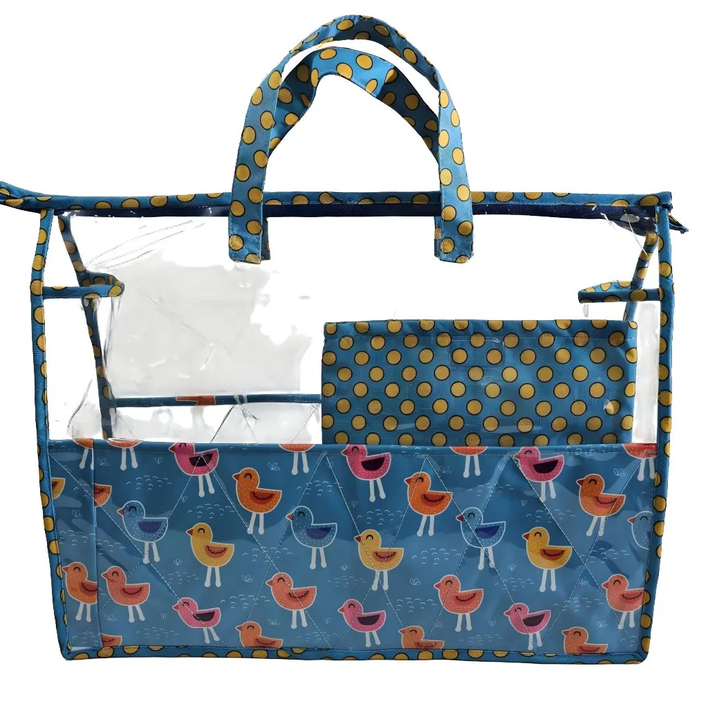 PLAYFUL BIRDS PRINT Swimming Bag