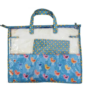 PLAYFUL BIRDS PRINT Swimming Bag